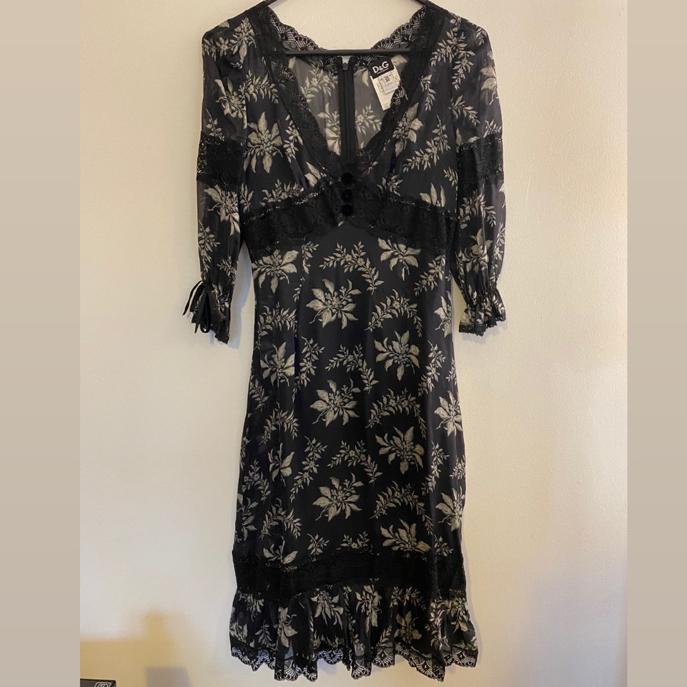 D&G Floral Dress size 40